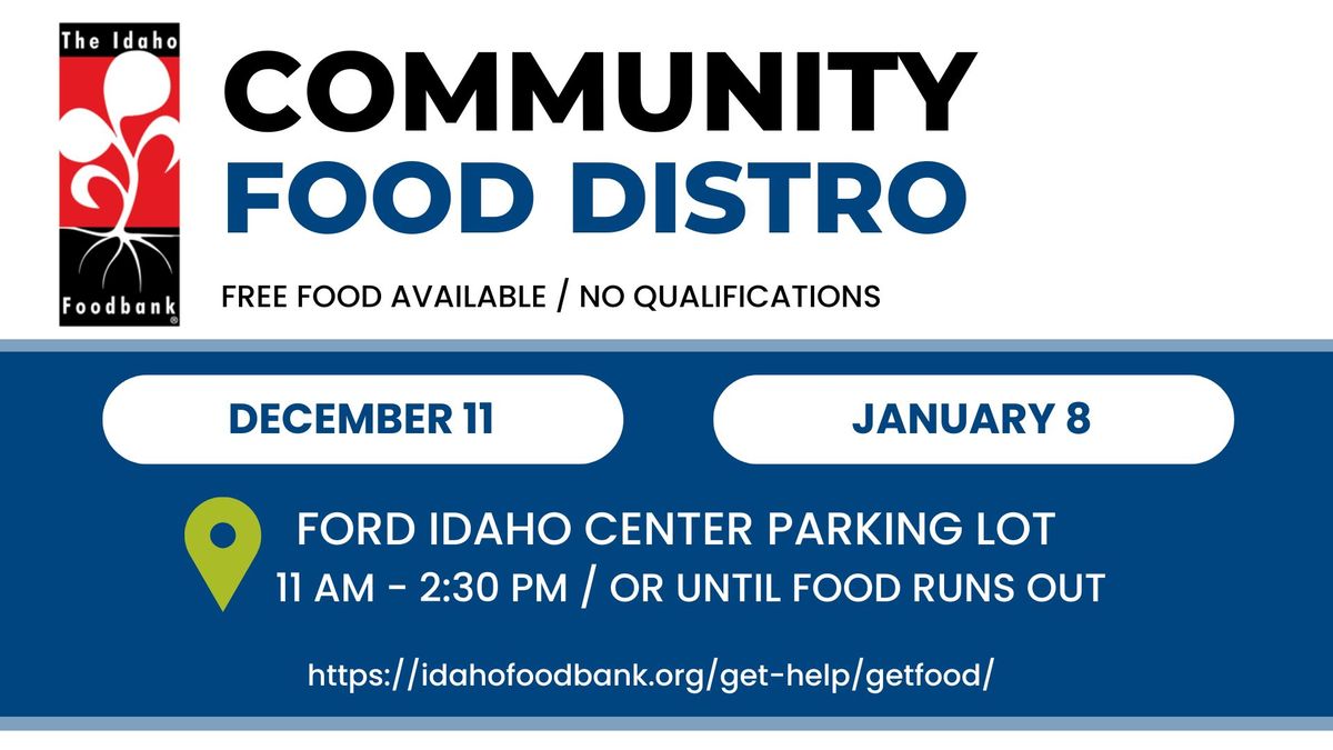 Idaho Foodbank Community Food Distro