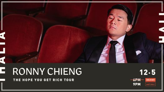 SOLD OUT | Ronny Chieng @ Thalia Hall (Two Shows)