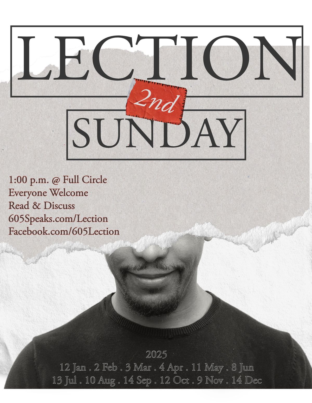 Lection 2nd Sunday @ Full Circle 1pm