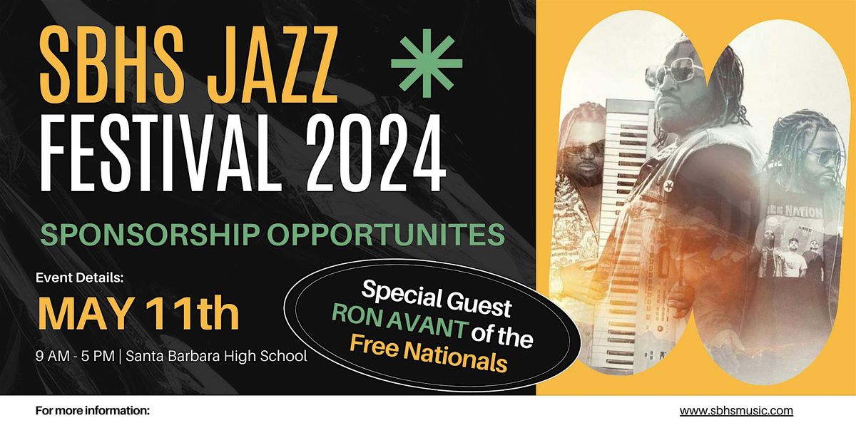 SPONSORSHIP OPPORTUNITIES - SBHS 30th Annual Jazz Festival