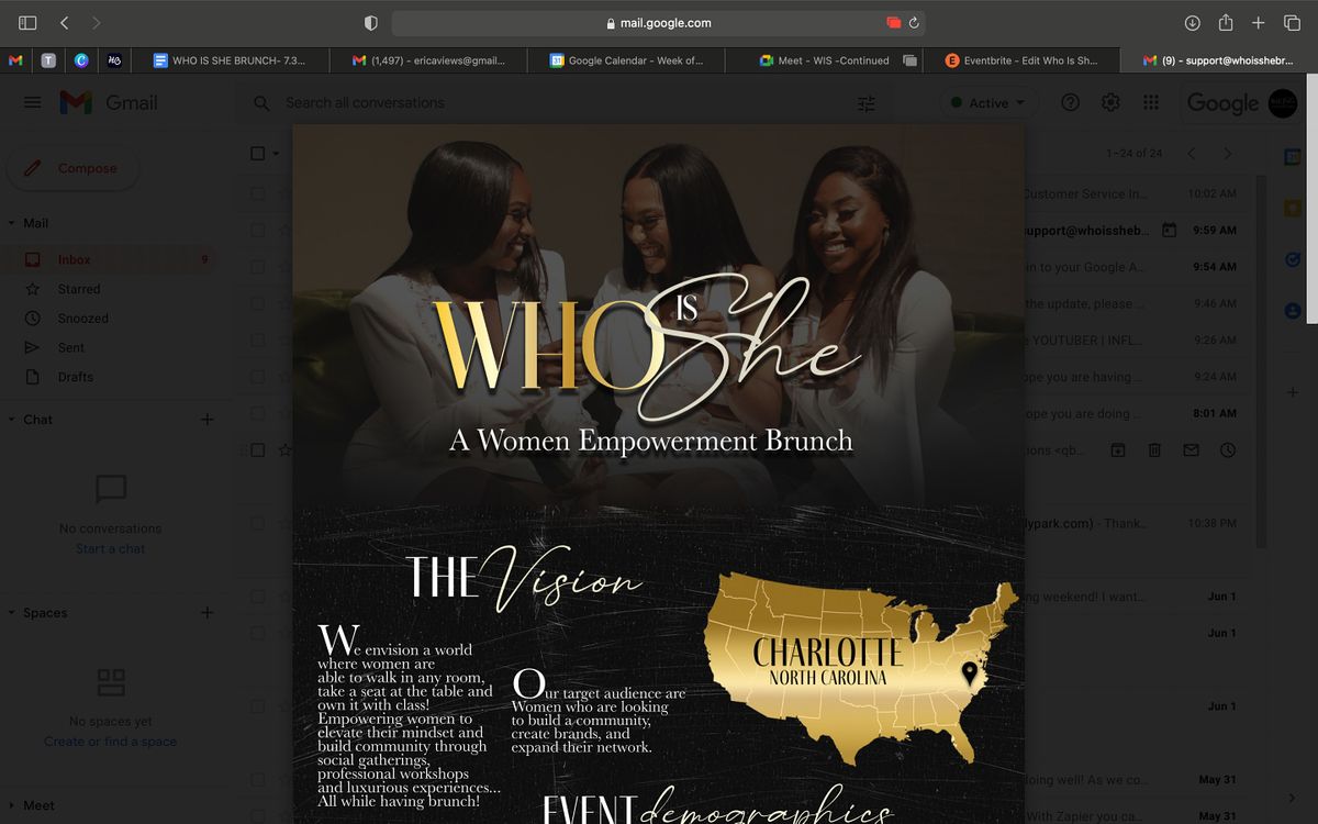 Who Is She: A Women Empowerment Brunch