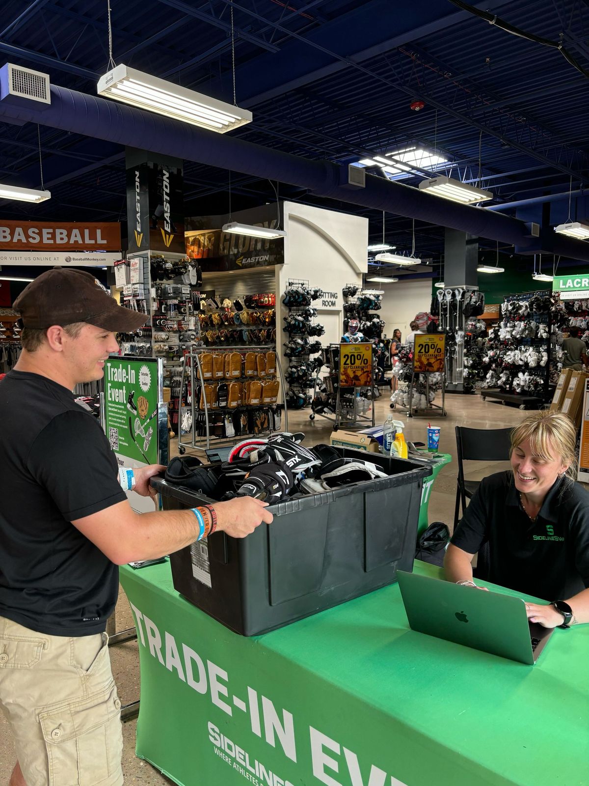 Monkey Sports Greenwood Village, CO Equipment Trade-In Event