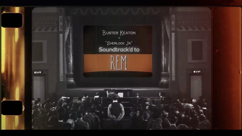 Buster Keaton\u2019s SHERLOCK JR. with R.E.M.\u2019s Monster and New Adventures in Hi Fi