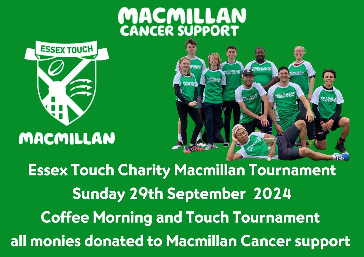 Essex Touch Macmillan Charity Touch Tournament 