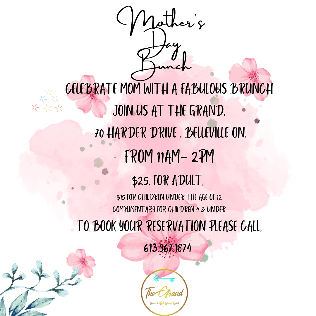 Mothers Day Brunch, 70 Harder Dr, Belleville, 14 May 2025