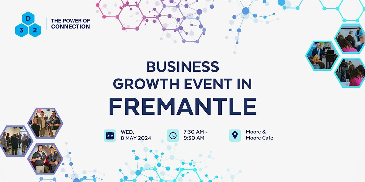 District32 Business Networking Perth \u2013 Fremantle - Wed 08 May