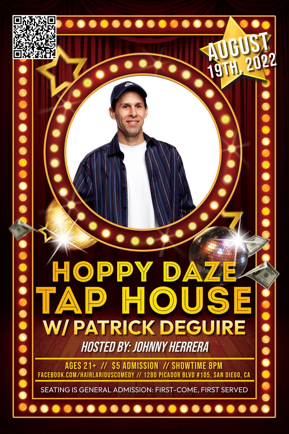 HAIRlarious Comedy Show W\/ Patrick DeGuire & Friends