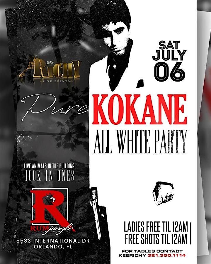 Kokane All White Party