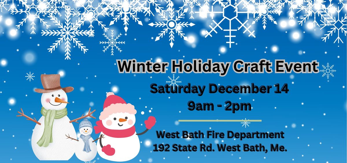 Winter Holiday Craft Event