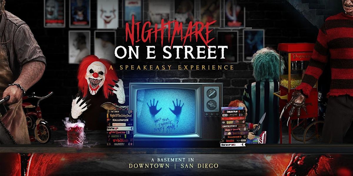 Nightmare On E Street a Halloween Speakeasy Friday October 18th