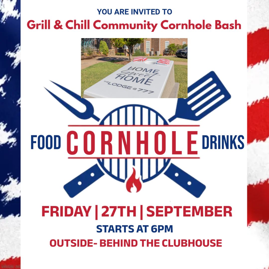 Grill & Chill Community Cornhole Bash