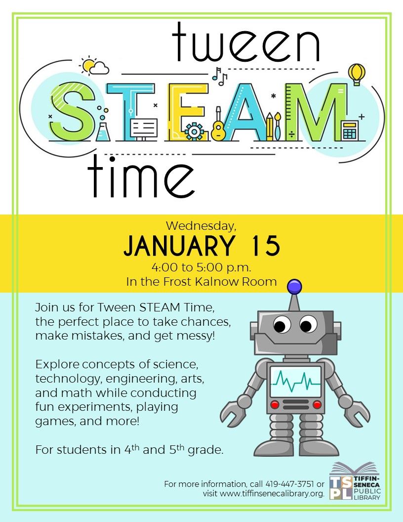 Tween STEAM Time