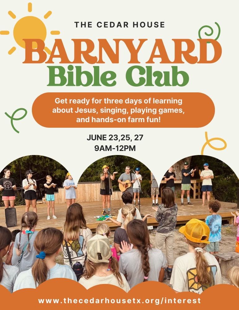 Barn Yard Bible Club 