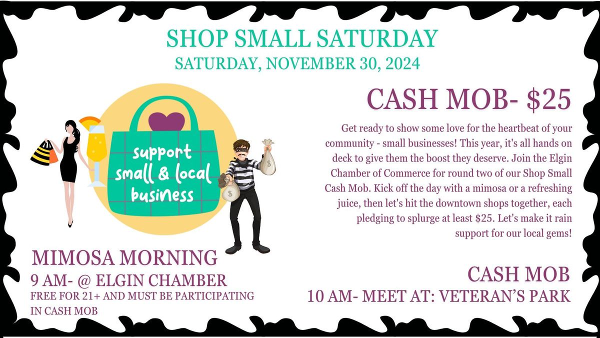 Shop Small Saturday Cash Mob