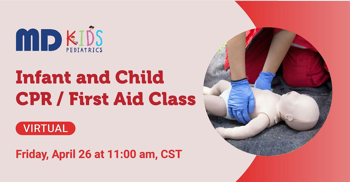 Free Virtual Infant and Child CPR\/ First Aid Class