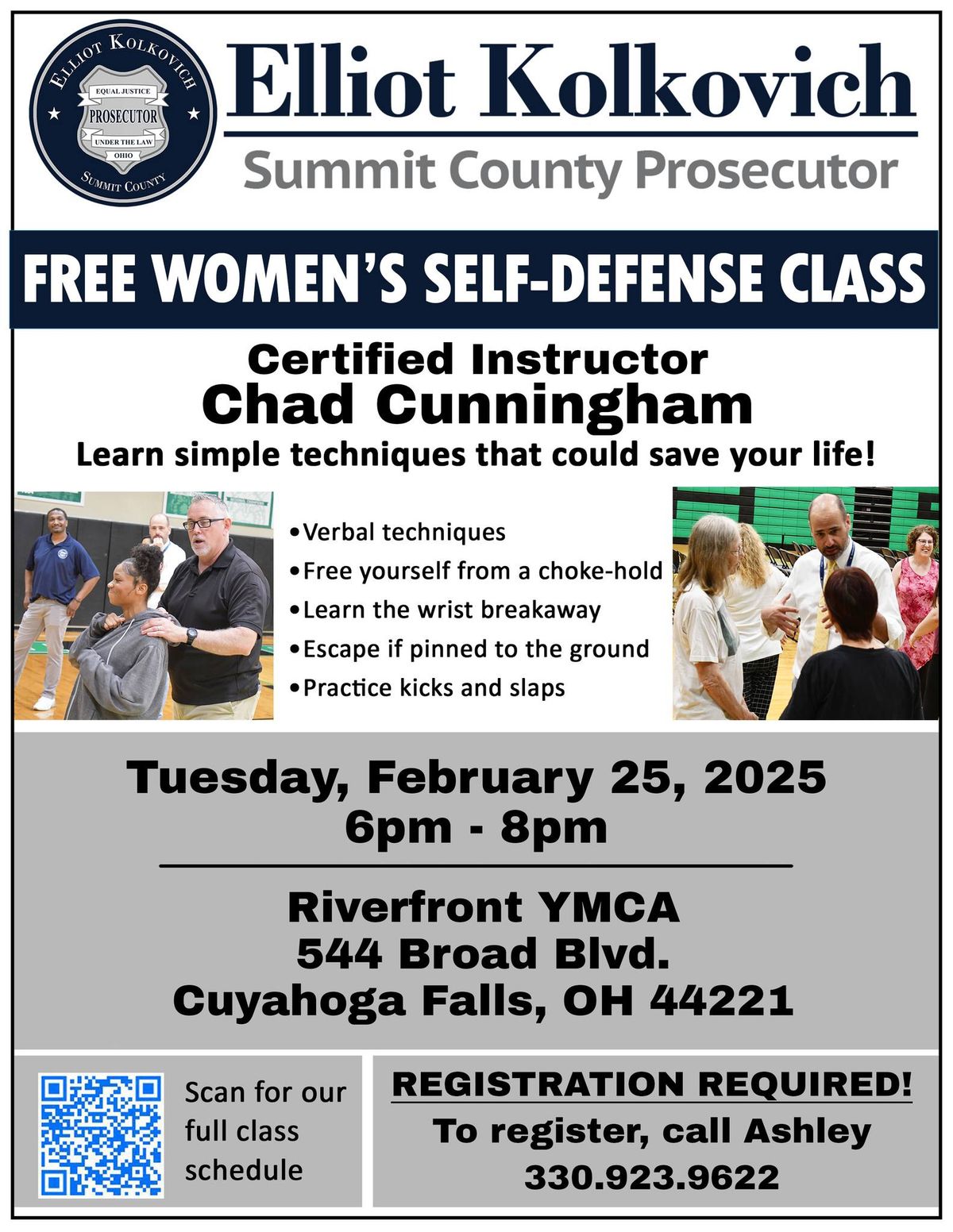 Free Women's Self-Defense Calss