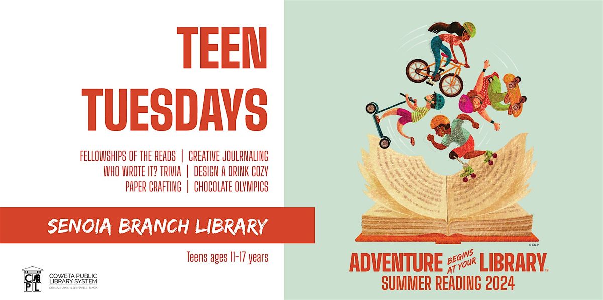 Teen Tuesdays - book club, trivia and more