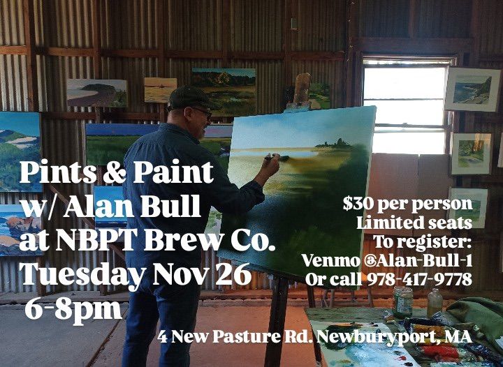 Pints & Paint with Alan Bull