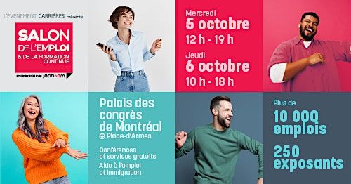 Salon de l\u2019emploi et de la formation continue