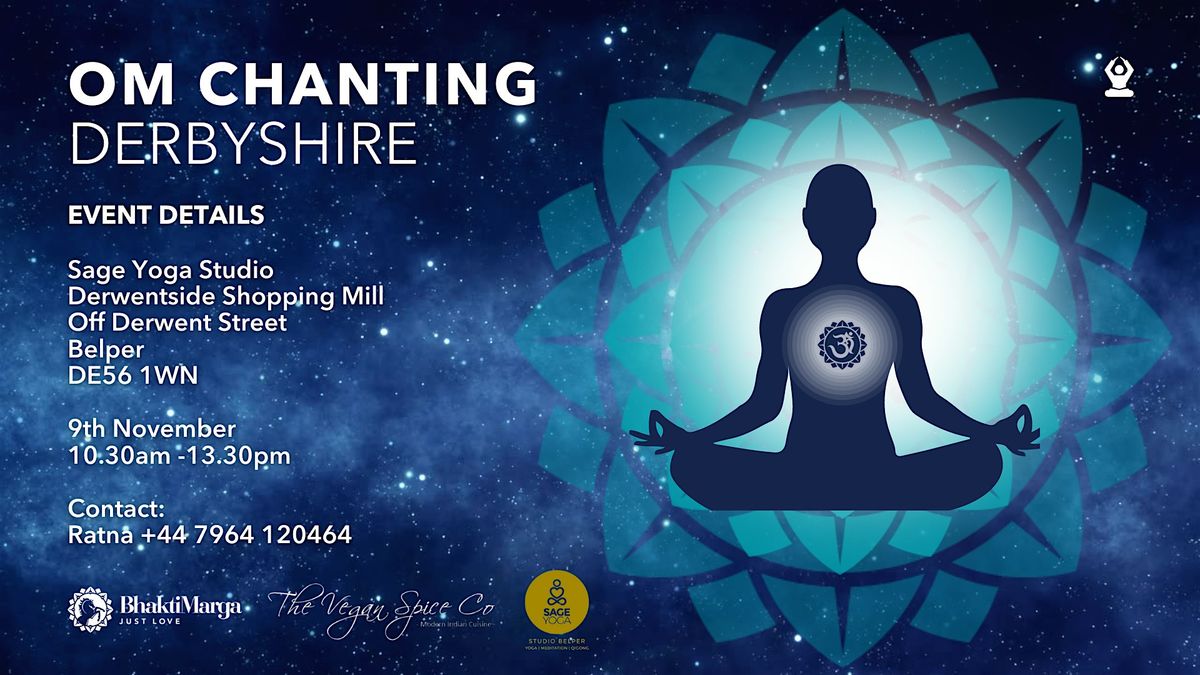 OM CHANTING & VEGAN LUNCH - DERBYSHIRE