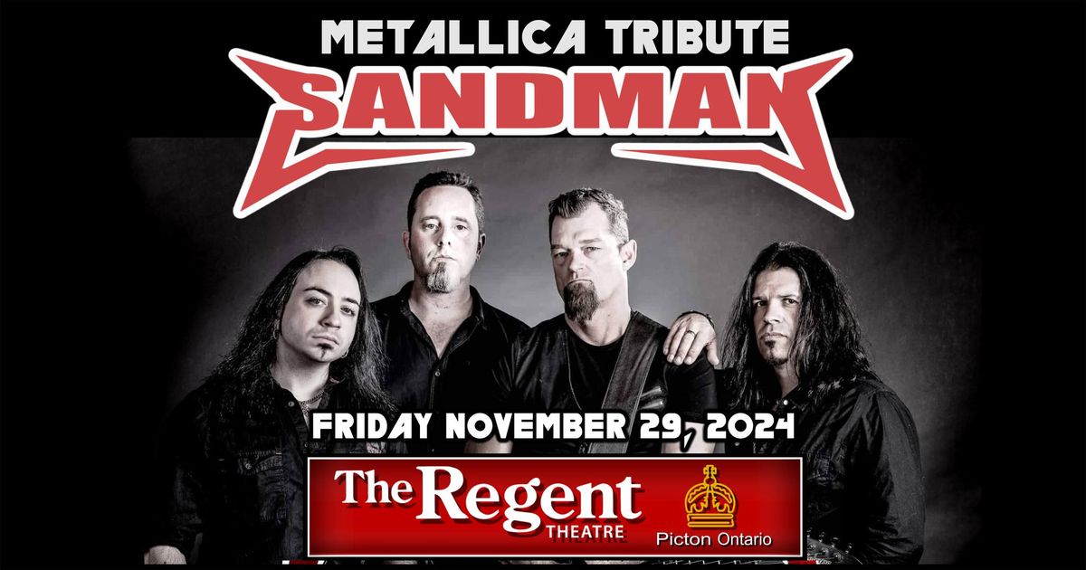 SANDMAN! Metallica Sanctioned Tribute - Picton, ON.