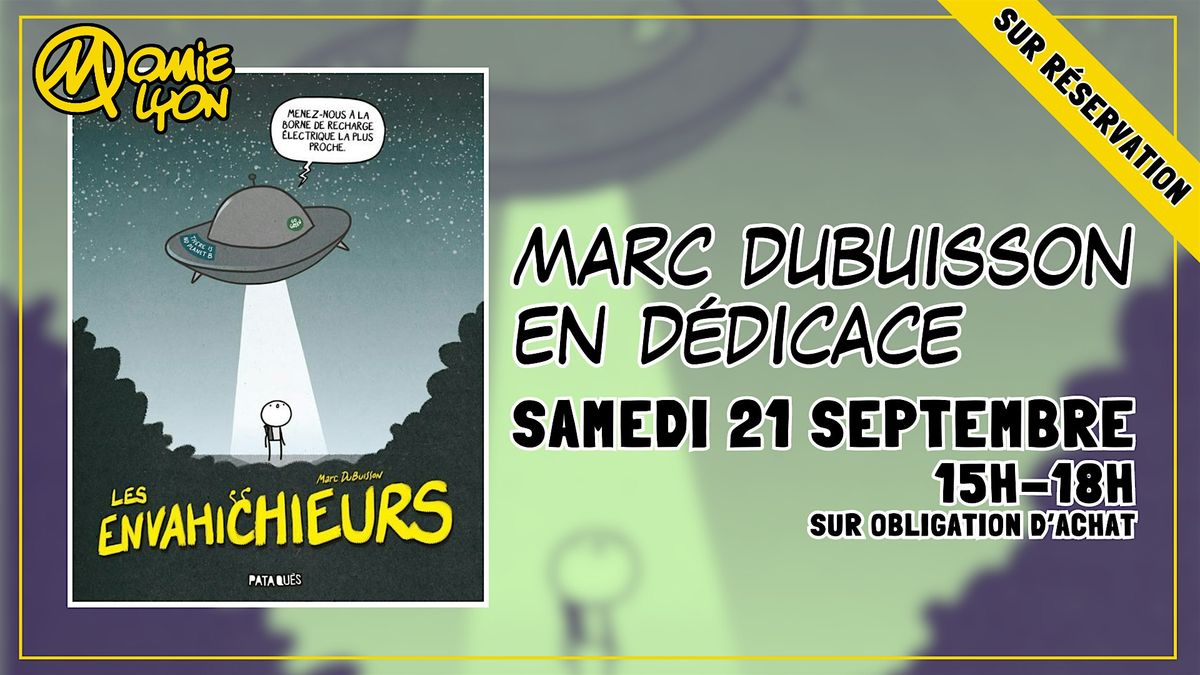 Marc Dubuisson en d\u00e9dicace \u00e0 Momie Lyon !