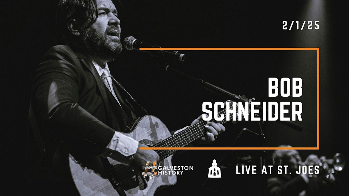 Bob Schneider at the 1859 St. Joseph's Church