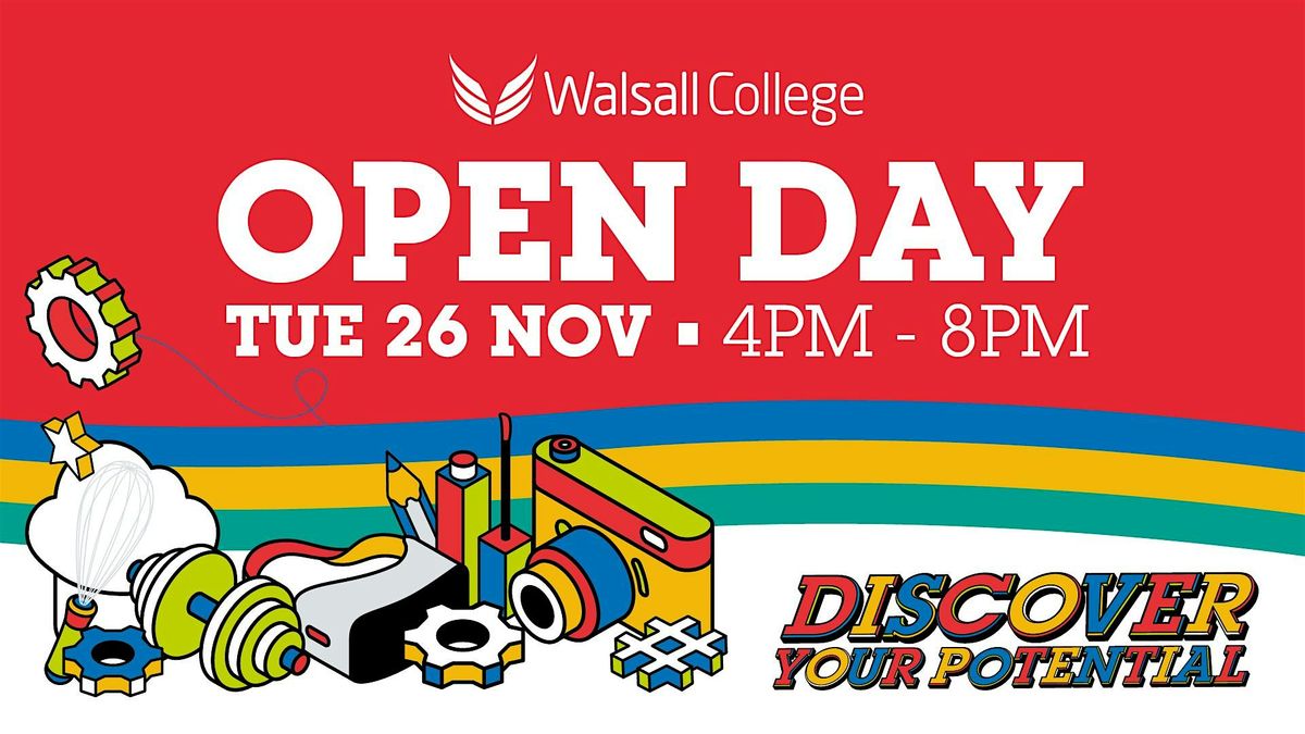 Walsall College November Open Day 2024