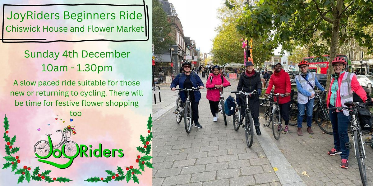 Beginners Bike Ride: Walpole Park to Chiswick Flower Market