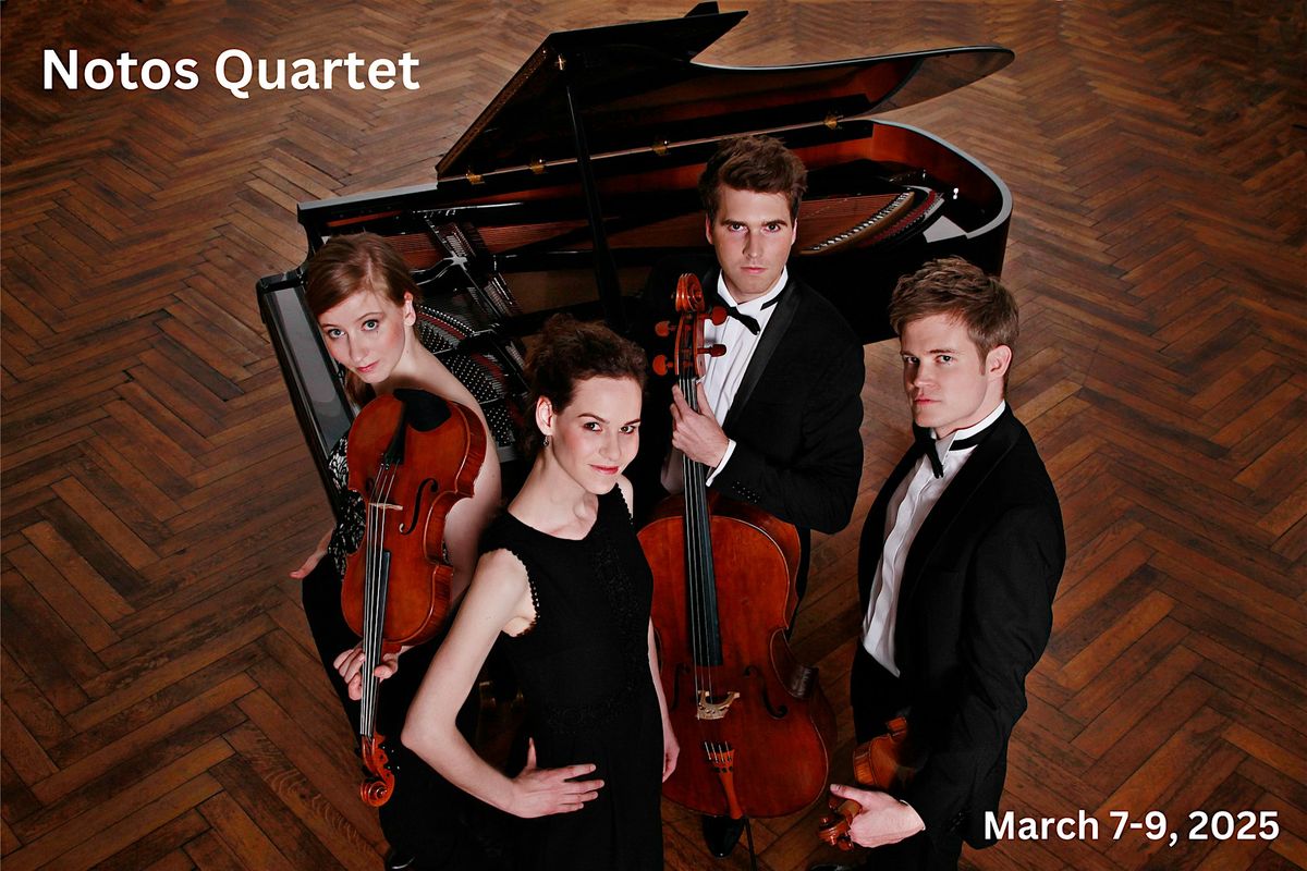 Chamber Music Tulsa presents the Notos Quartet