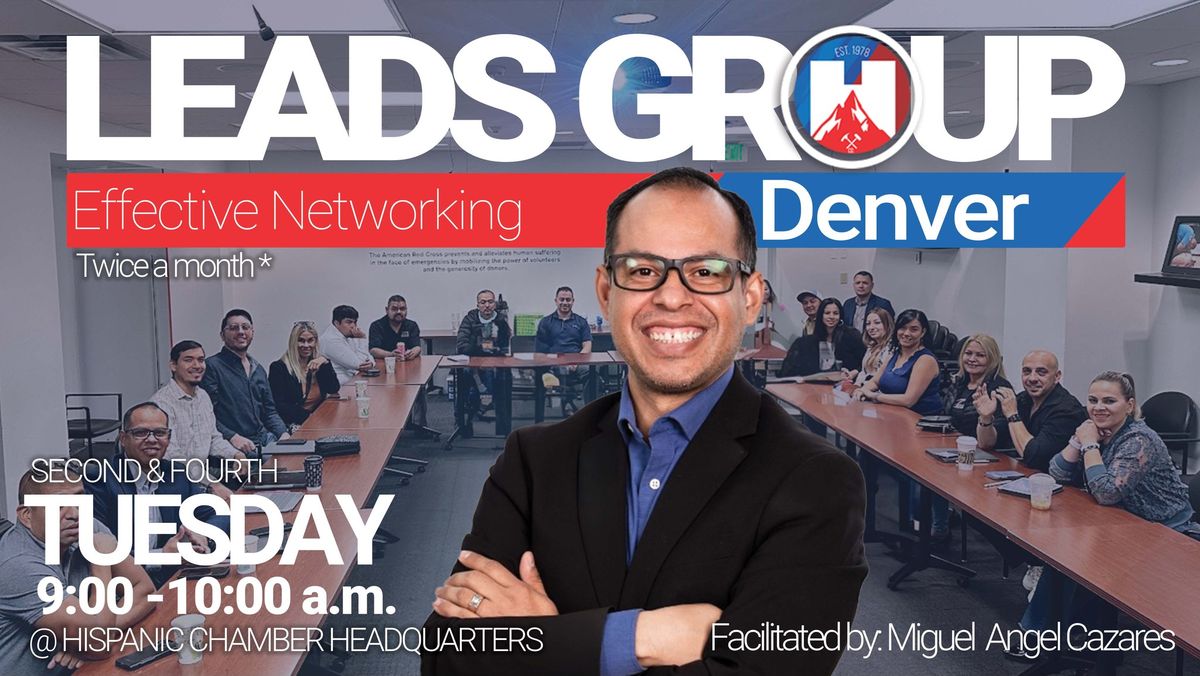 Leads Group Denver | Effective Networking English