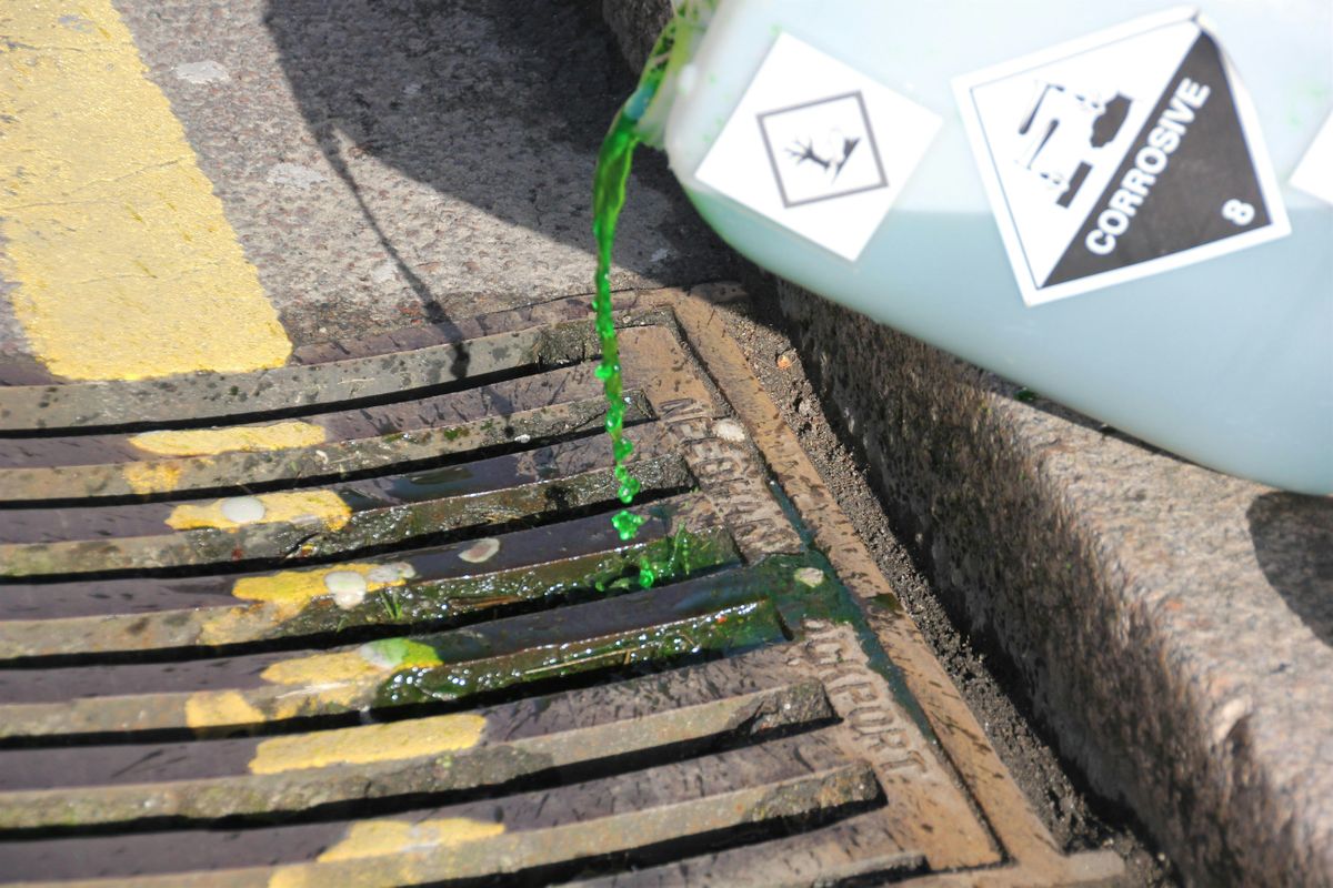 Preventing water pollution