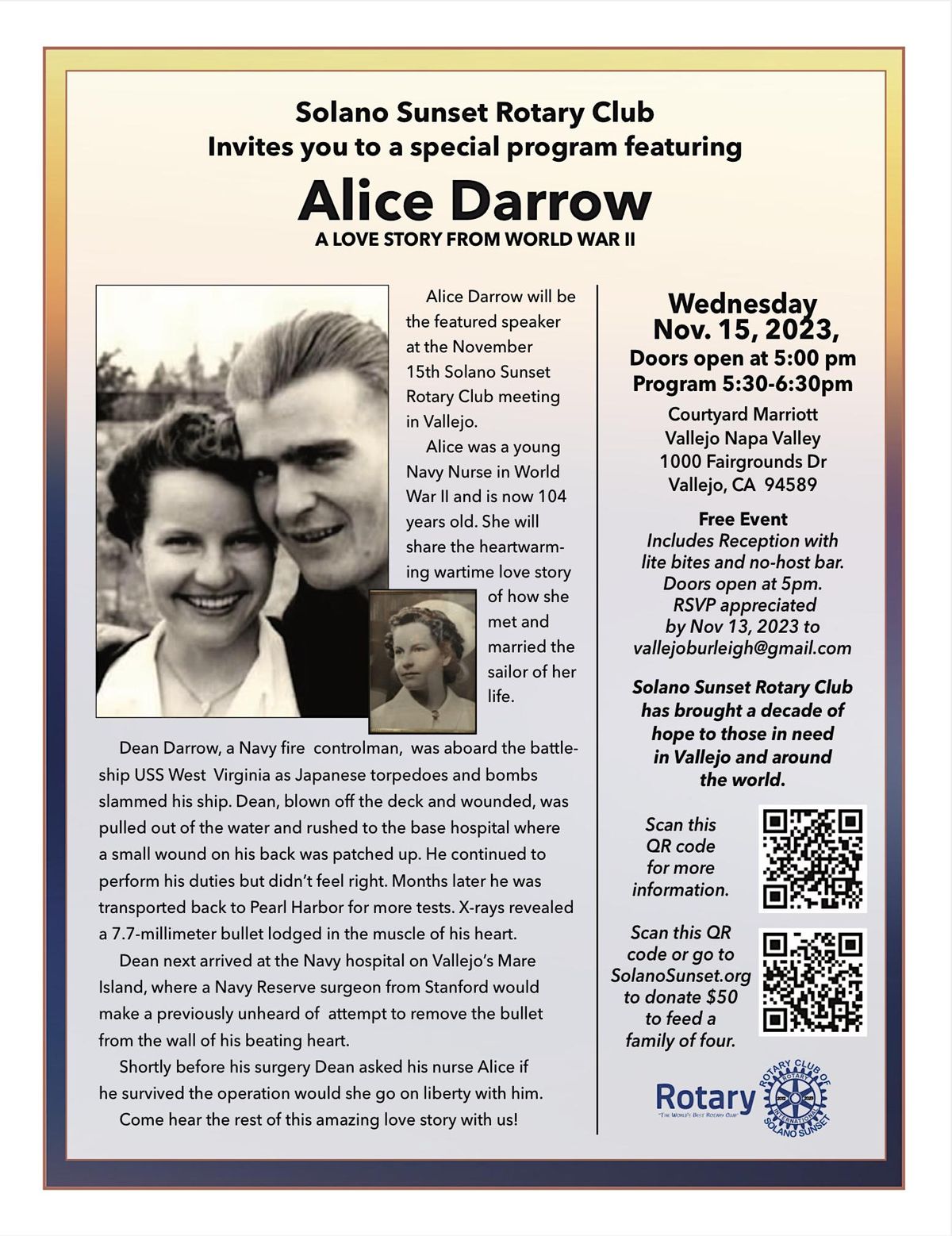 A Love Story From World War II by Alice Darrow
