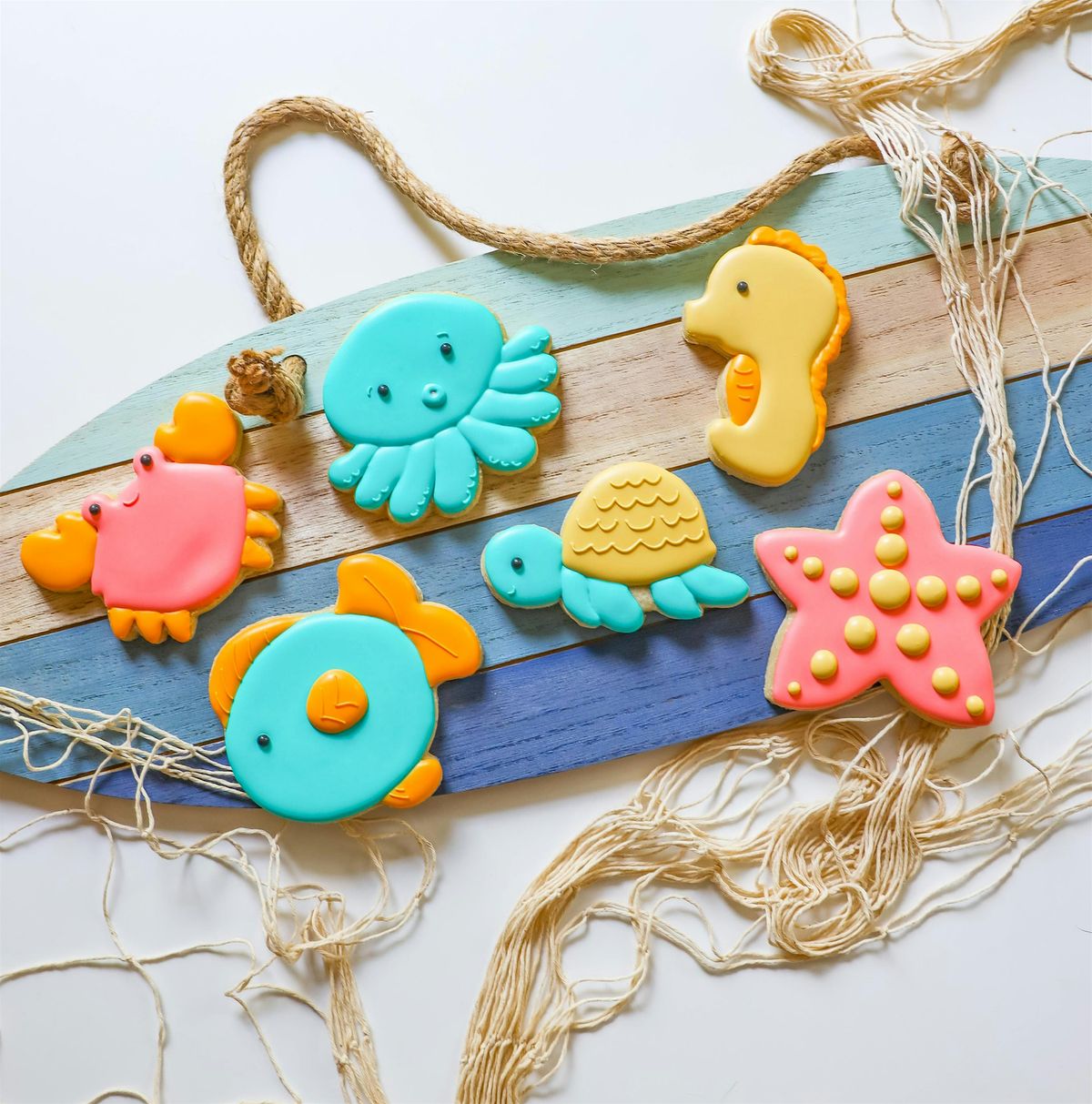 Confections by Charlee - Under the Sea cookie decorating class