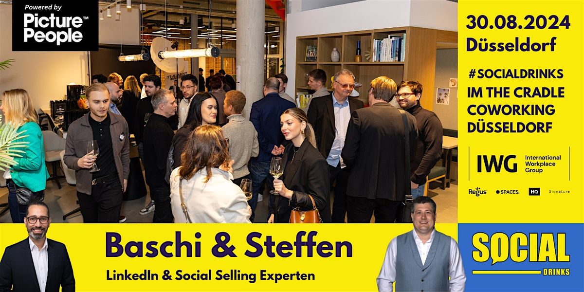 Social Drinks D\u00fcsseldorf  - LinkedIn Networking 03.10.2025 Andreas Quartier