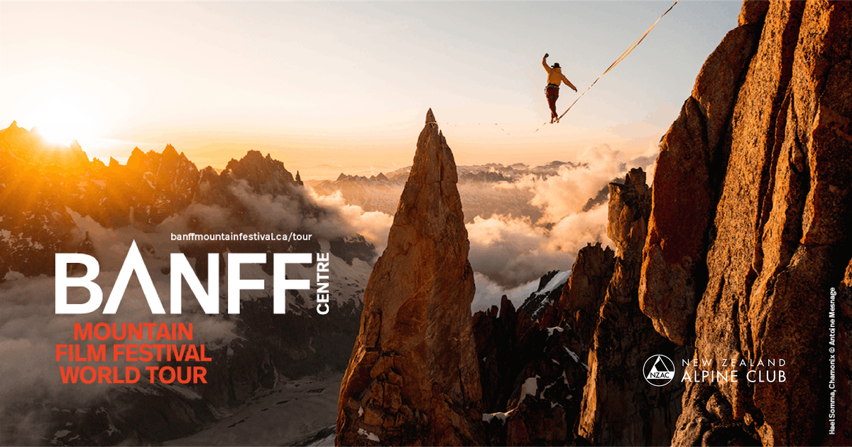 Banff Centre Mountain Film Festival World Tour 2024 New Plymouth