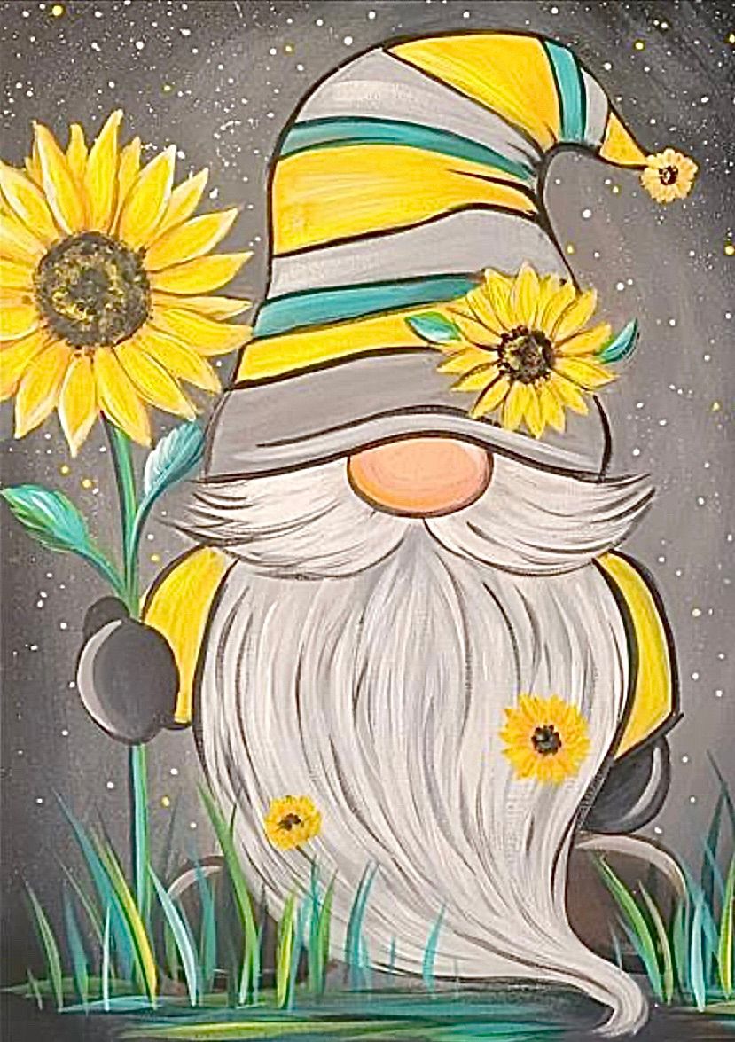 Sunflower \ud83c\udf3b gnome