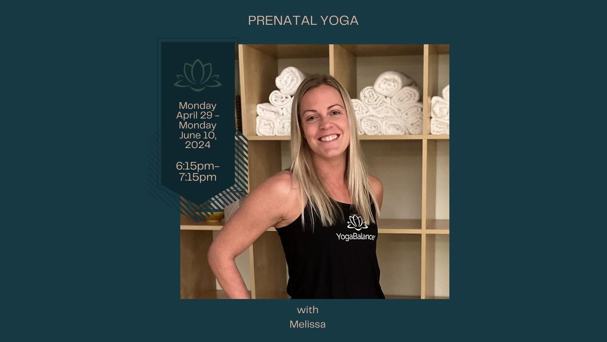 Prenatal Yoga April\/June with Melissa