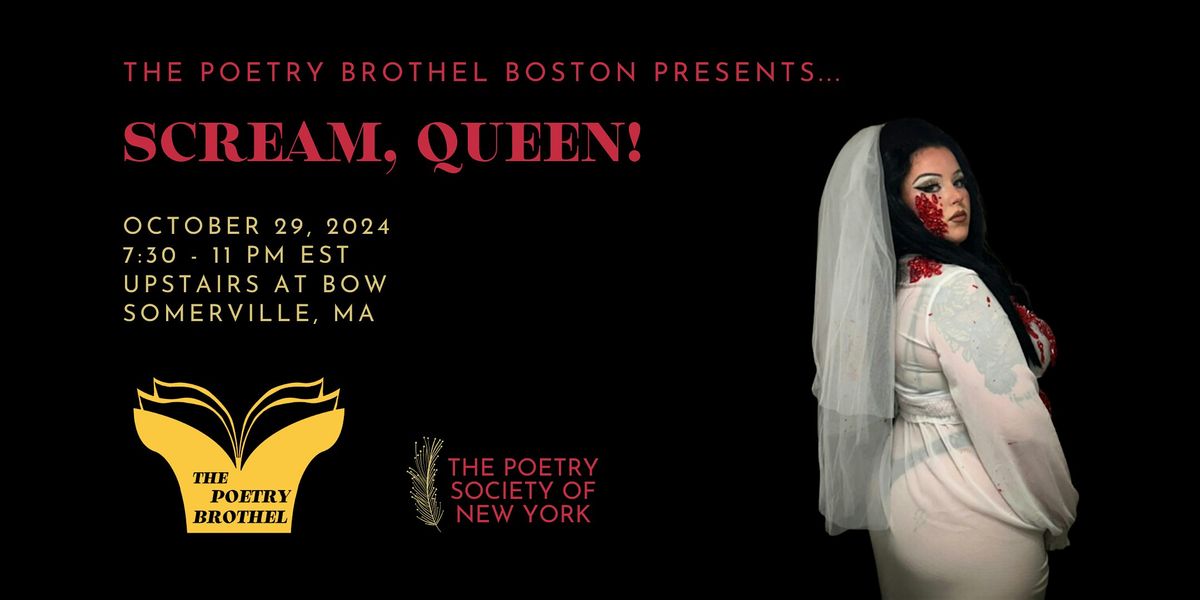 The Poetry Brothel Boston: Scream, Queen!