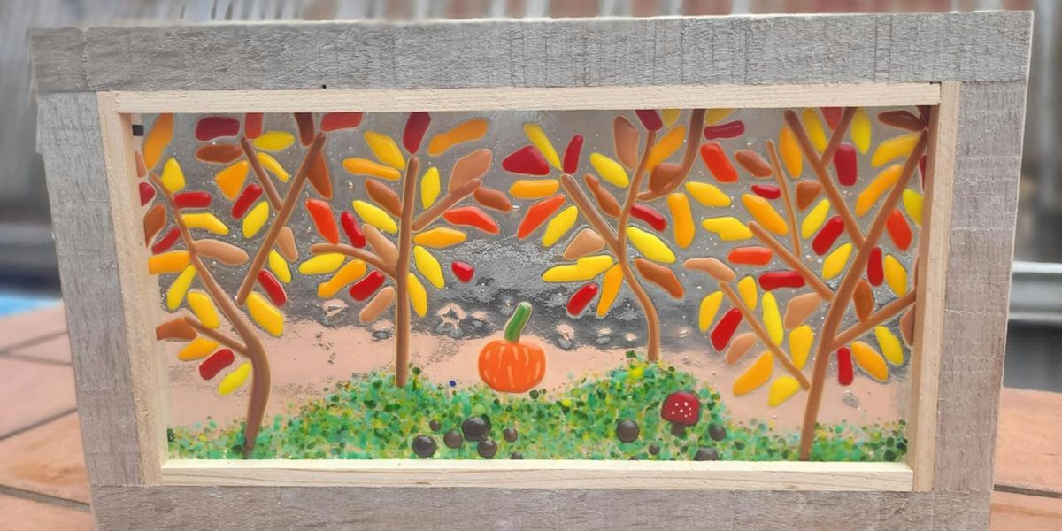 Copy of Fall Harvest Fused Glass Panel