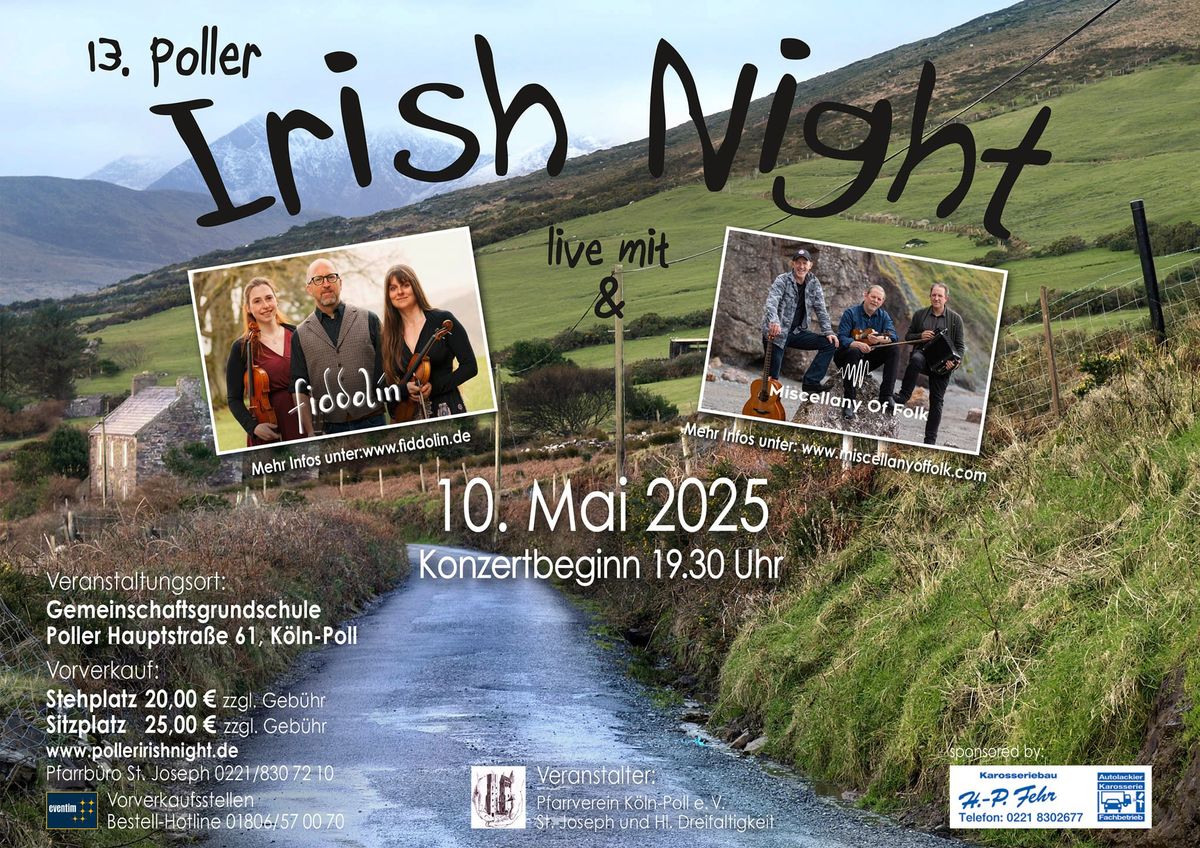 13. Poller Irish Night