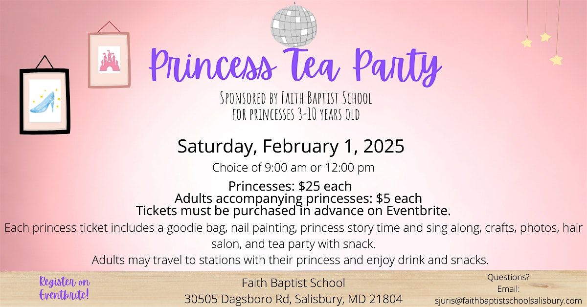 Princess Tea Party