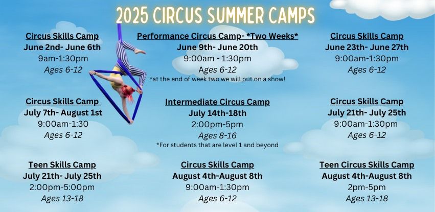 Summer Camps Begin! 