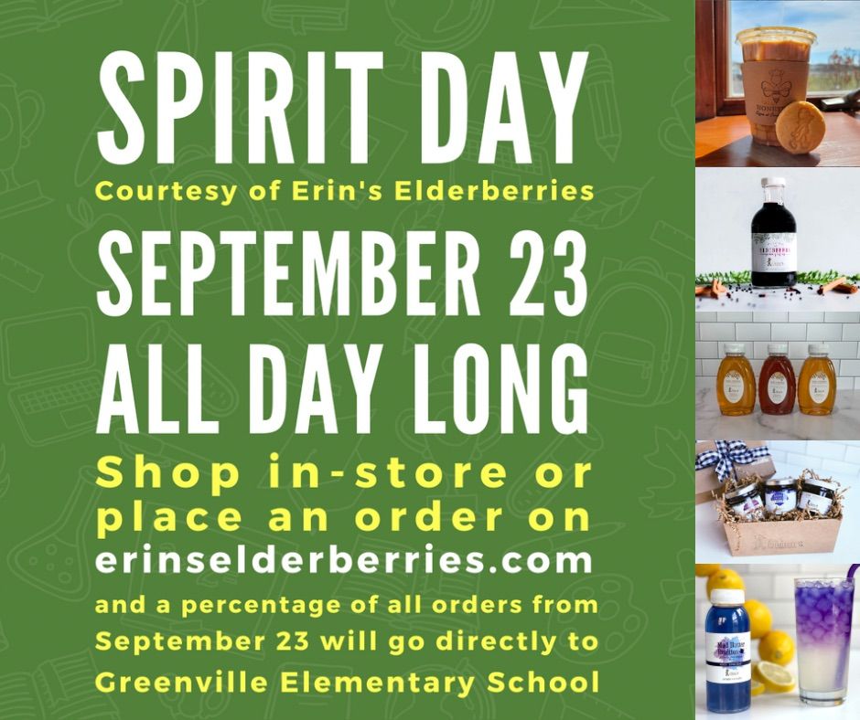 Erin\u2019s Elderberries Spirit Day