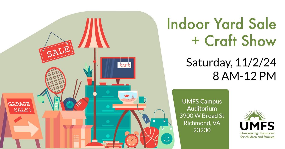 Indoor Yard Sale + Craft Show