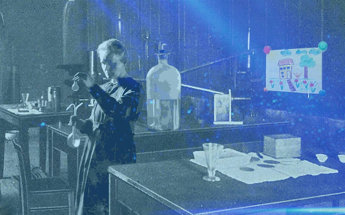 Blue Light - The remarkable life of Marie Curie