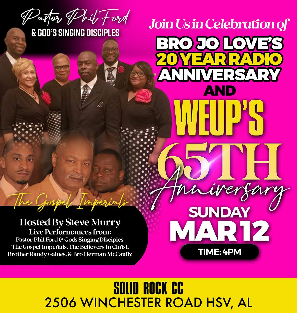 WEUP Anniversary Gospel Concert