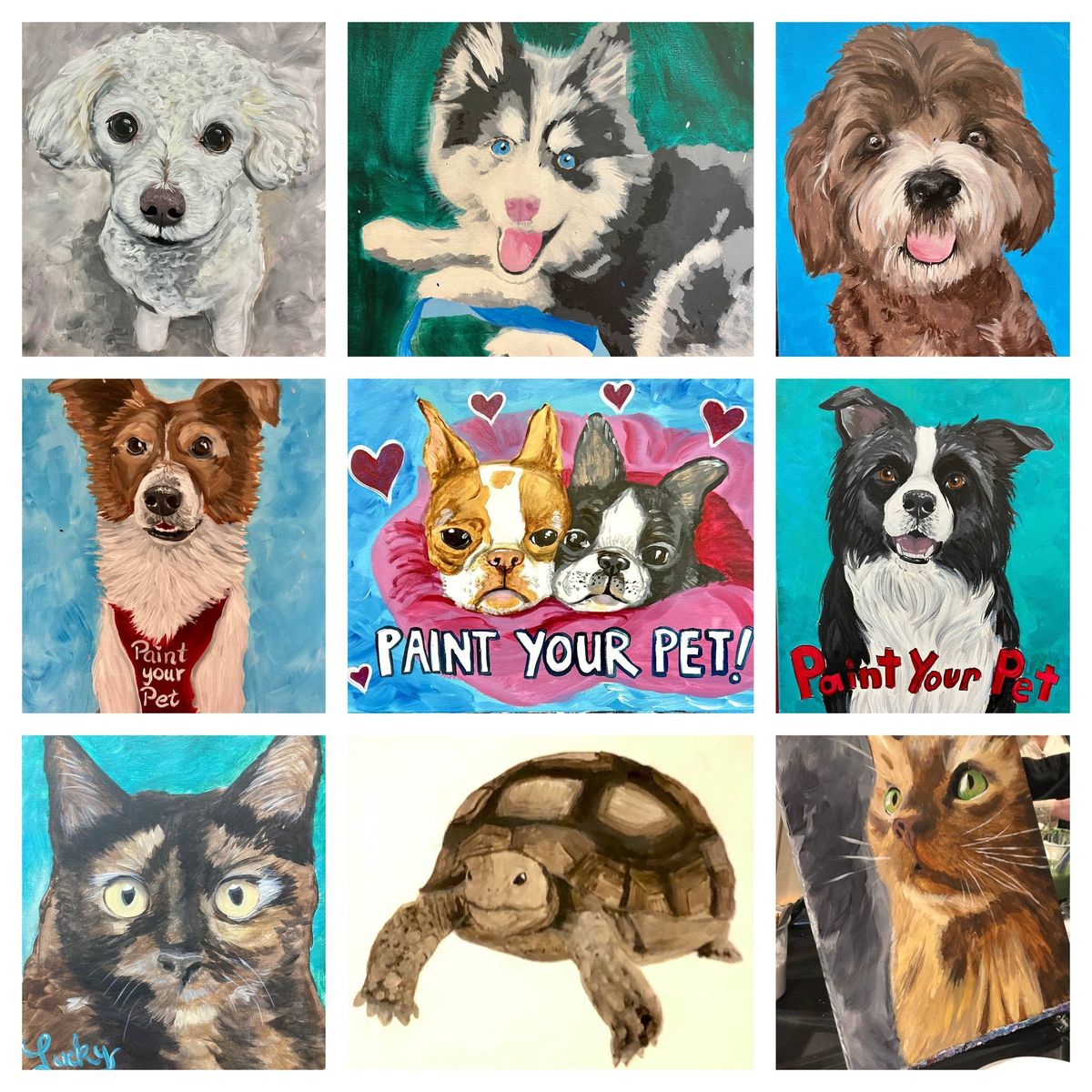 Paint your Pet | Paint and Sip | Register by 7\/18