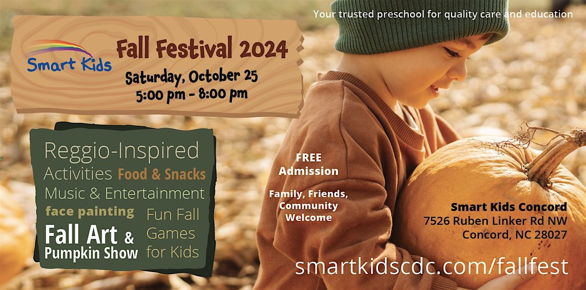 Smart Kids Fall Festival - Concord