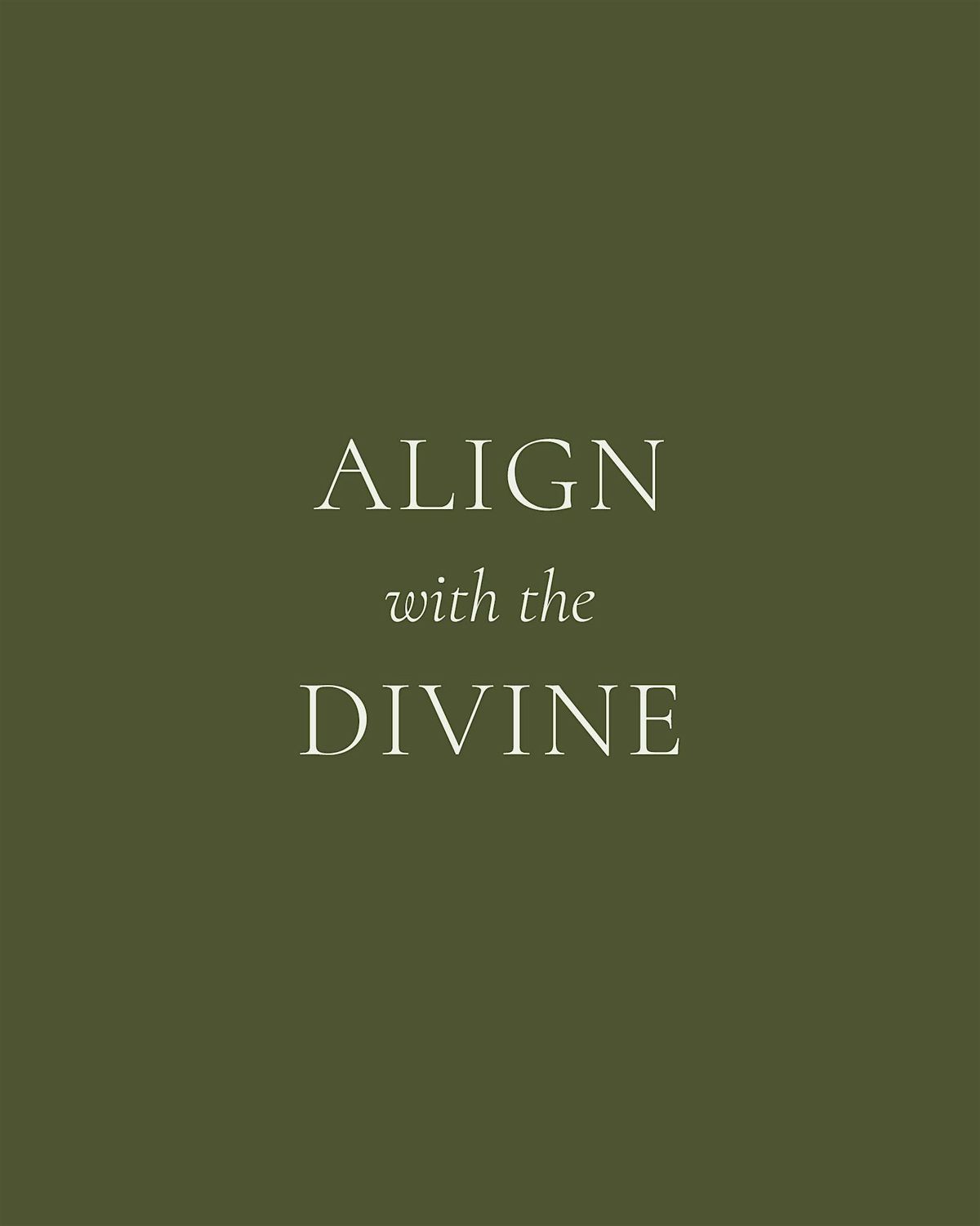 Align with the Divine - Live Event NL
